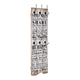Vidaxl Wall Coat Back with 6 ganchos Reglas de la familia 120x40 cm