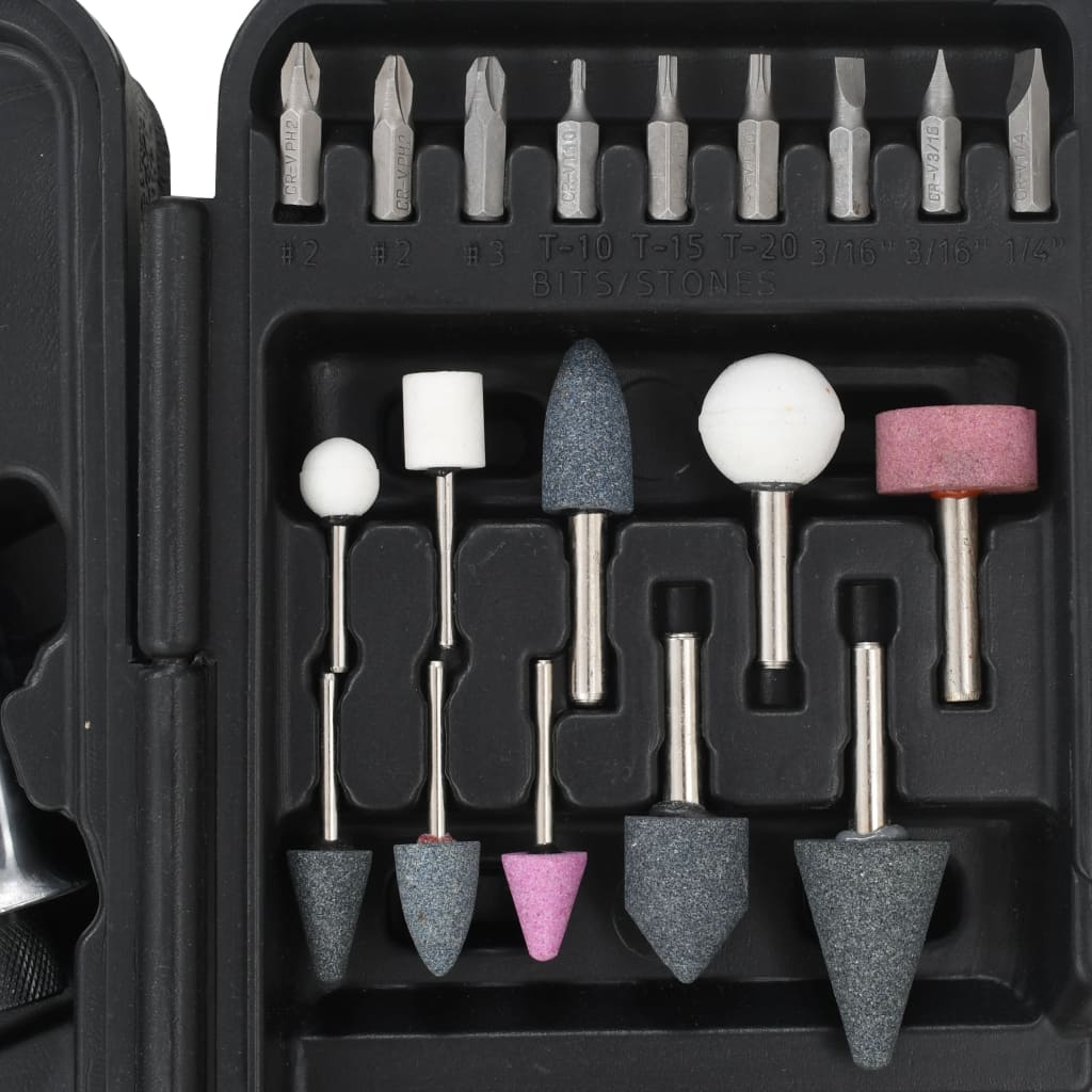 Set di strumenti pneumatici Vidaxl 70 pezzi