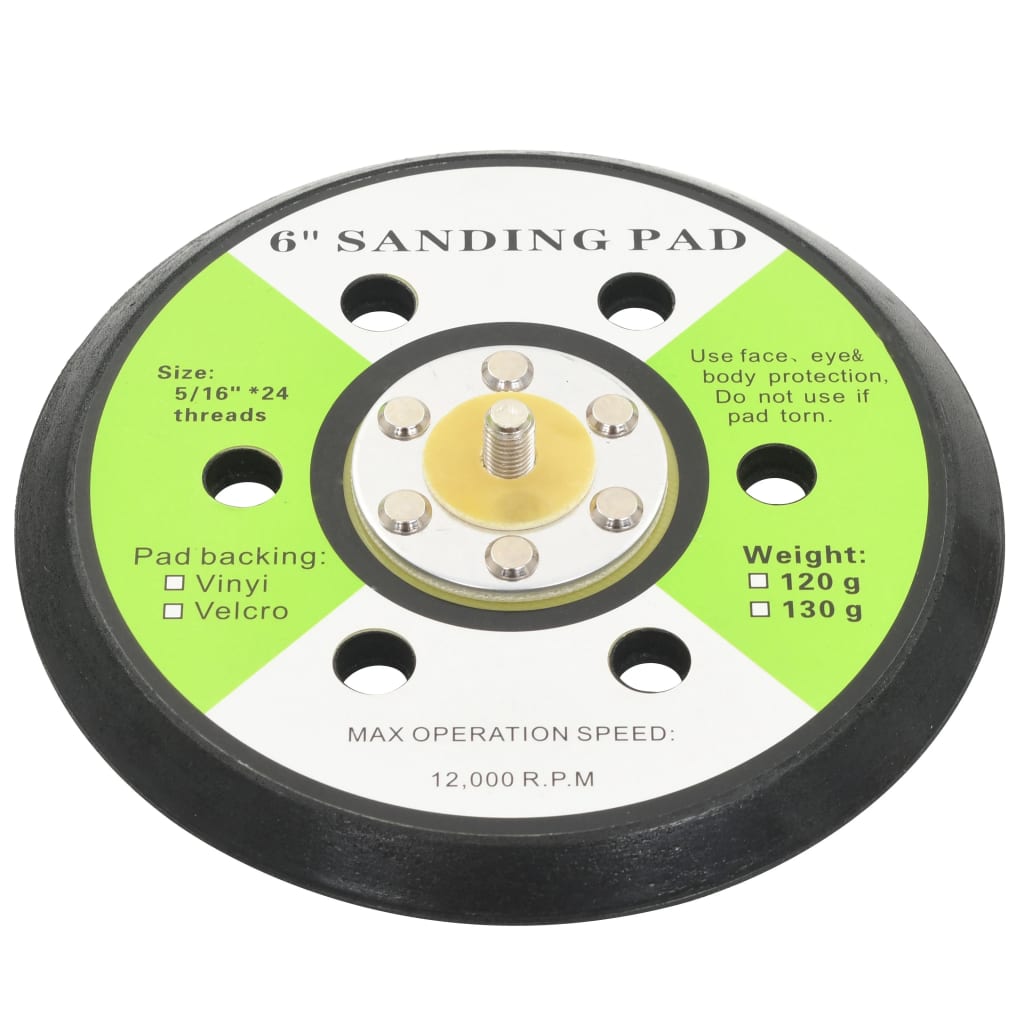 Vidaxl Sanding cuscing con 6 fori 15 cm 3 m