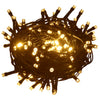Vidaxl lichtsnoer met 1000 led's met 8 lichteffecten ip44 100 m warmwit
