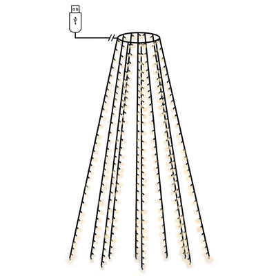 Vidaxl kerstboomverlichting met 150 led's net 150 cm