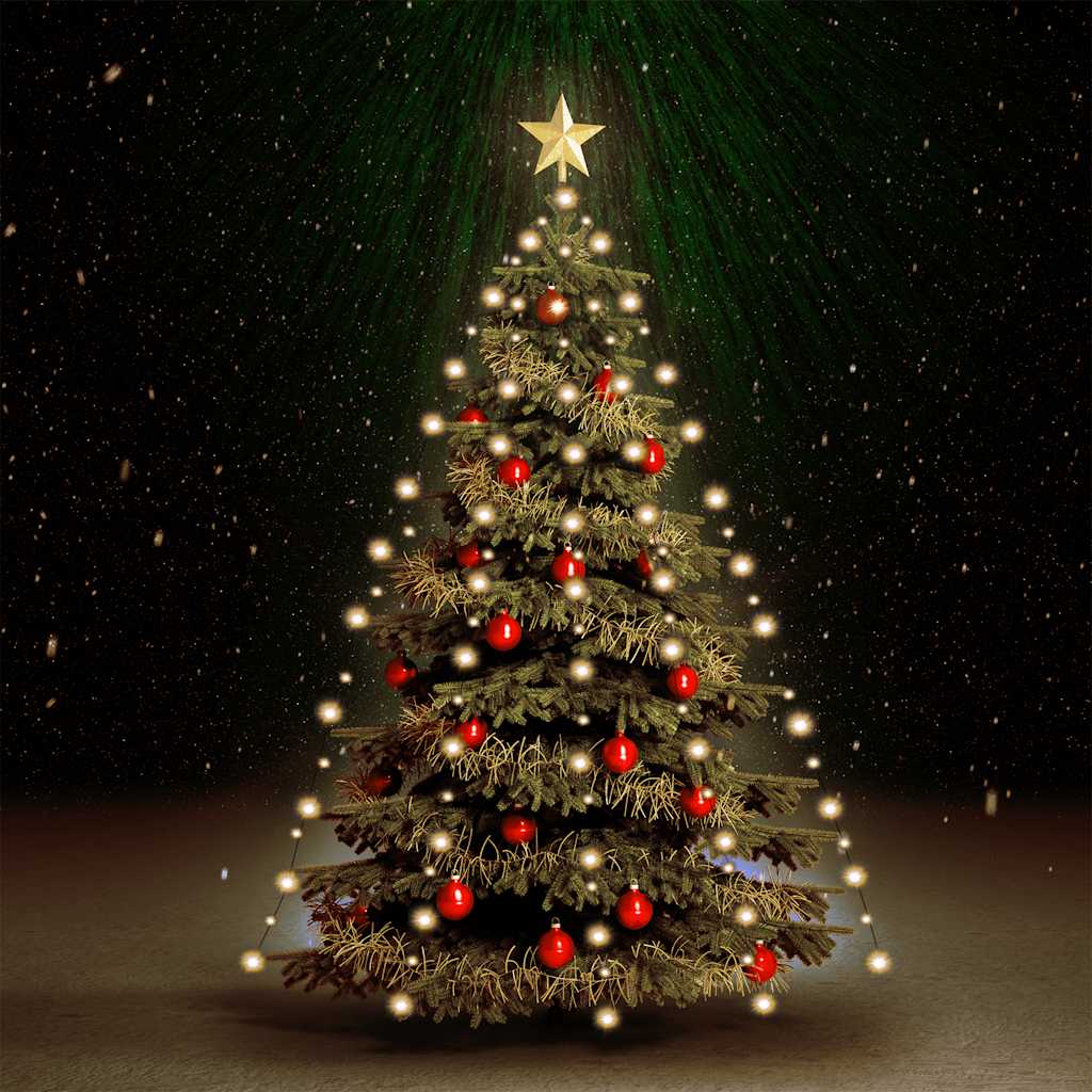 Vidaxl Lighting Tree Christmas Con con 180 LED Net 180 cm