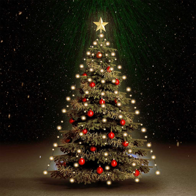 Vidaxl Lighting Tree Christmas Con con 180 LED Net 180 cm