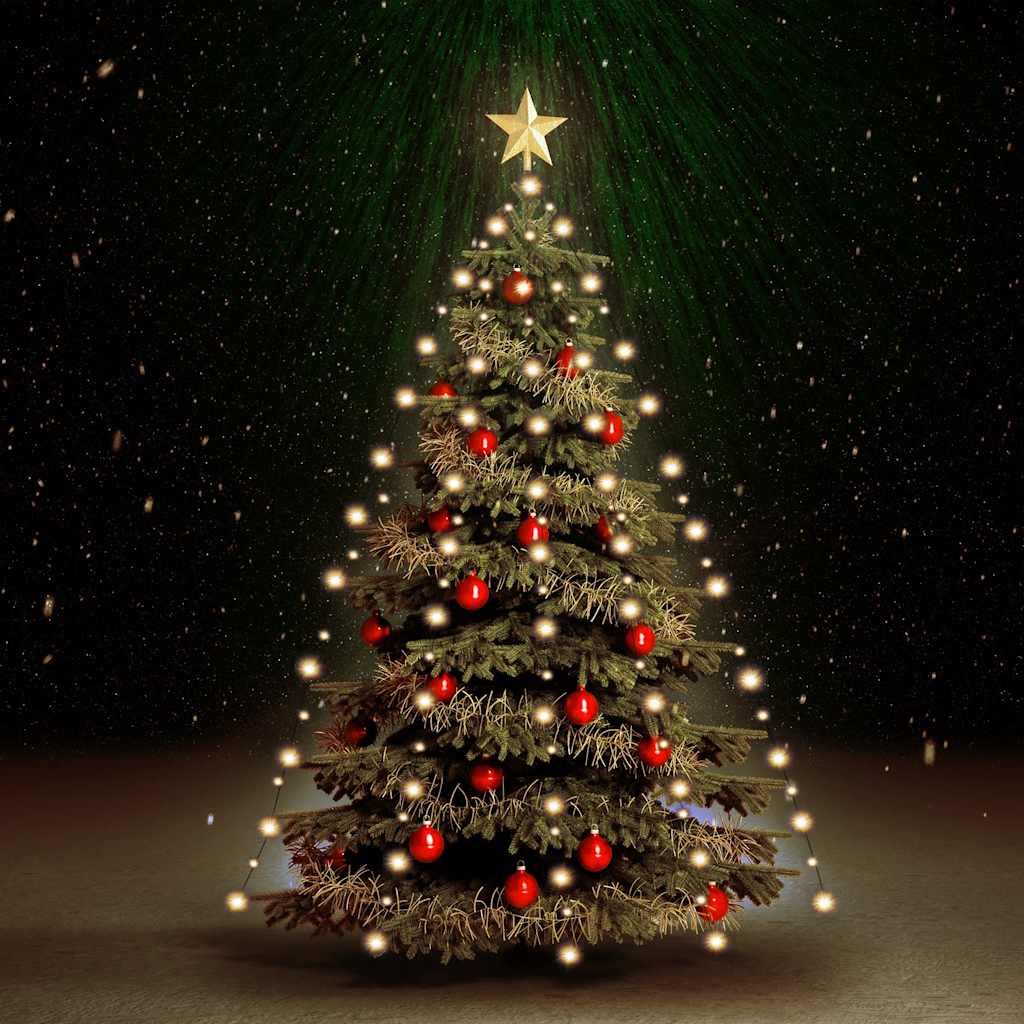 Vidaxl l'illuminazione dell'albero di Natale con 210 LED Net 210 cm