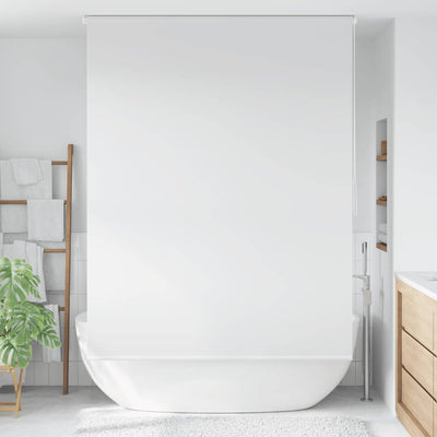 Vidaxl rullo cieco per doccia 160x240 cm bianco