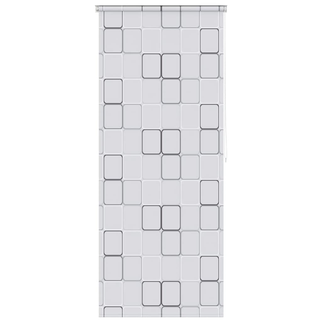 Vidaxl rullo cieco per doccia 80x240 cm quadrato