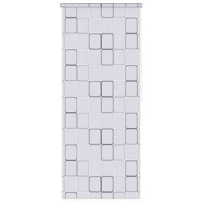 Vidaxl rullo cieco per doccia 80x240 cm quadrato