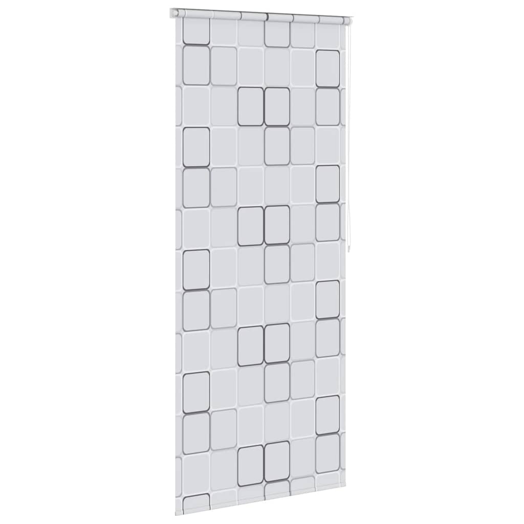 Vidaxl rullo cieco per doccia 80x240 cm quadrato