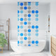 Vidaxl Roller Blind para la ducha 100x240 cm Círculo