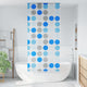 Vidaxl rolgordijn voor douche 120x240 cm cirkel