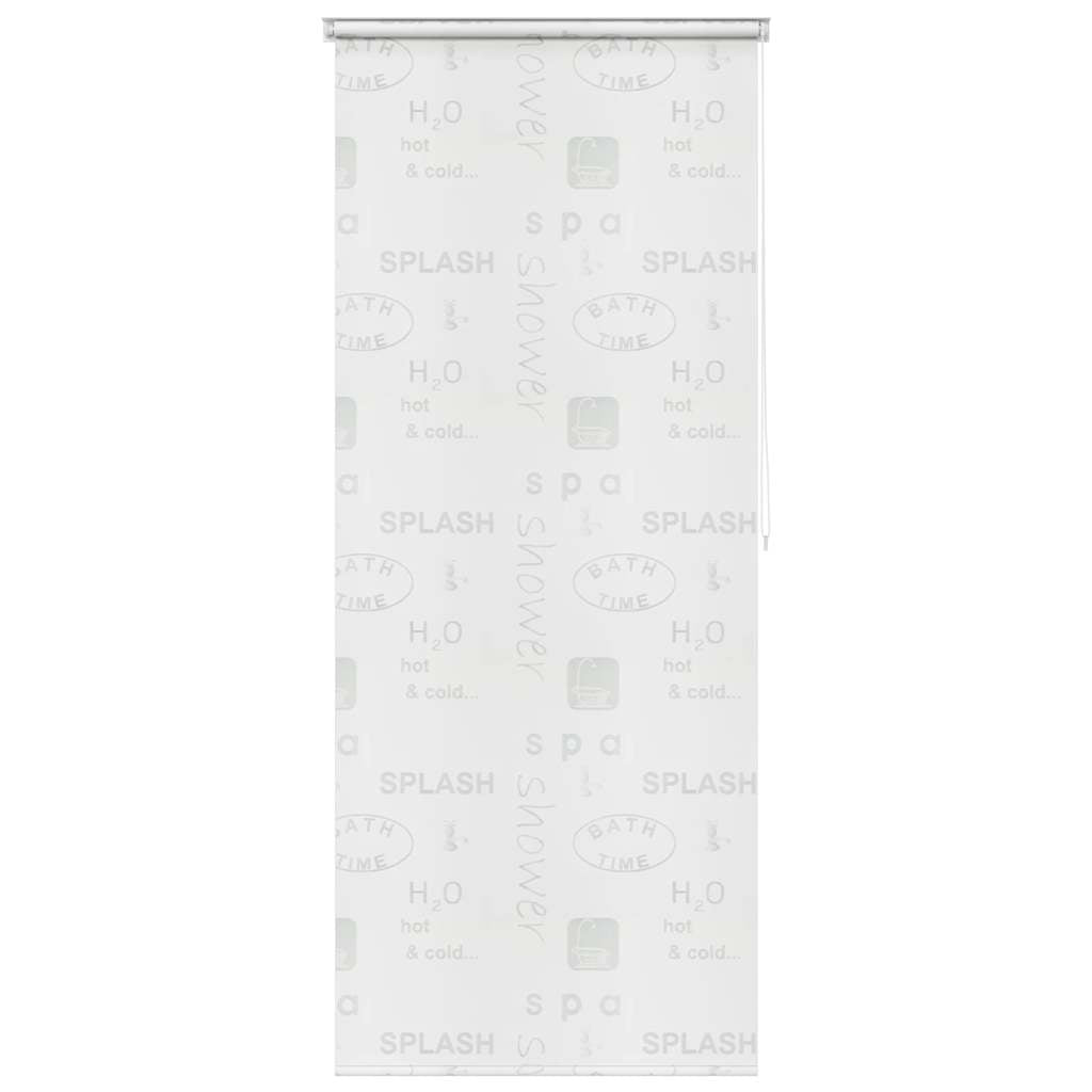 Vidaxl rullo cieco per doccia 80x240 cm splash
