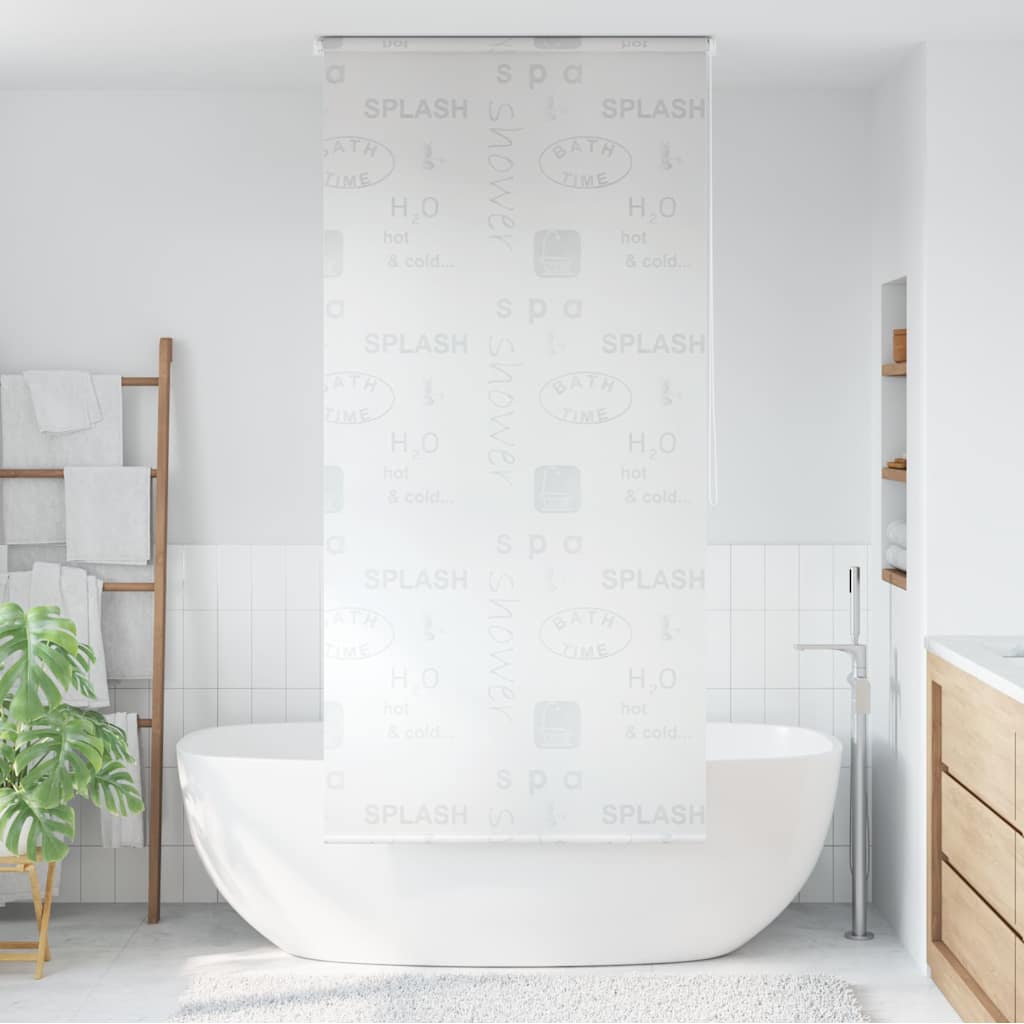 Vidaxl rullo cieco per doccia 120x240 cm splash