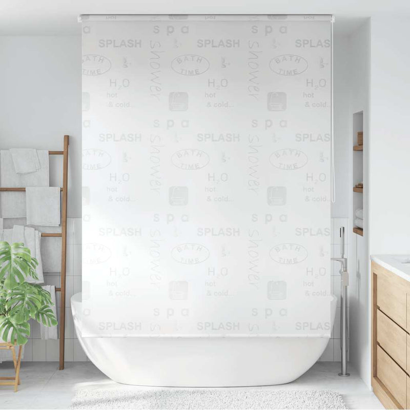 Vidaxl Roller Blind para la ducha 160x240 cm Splash