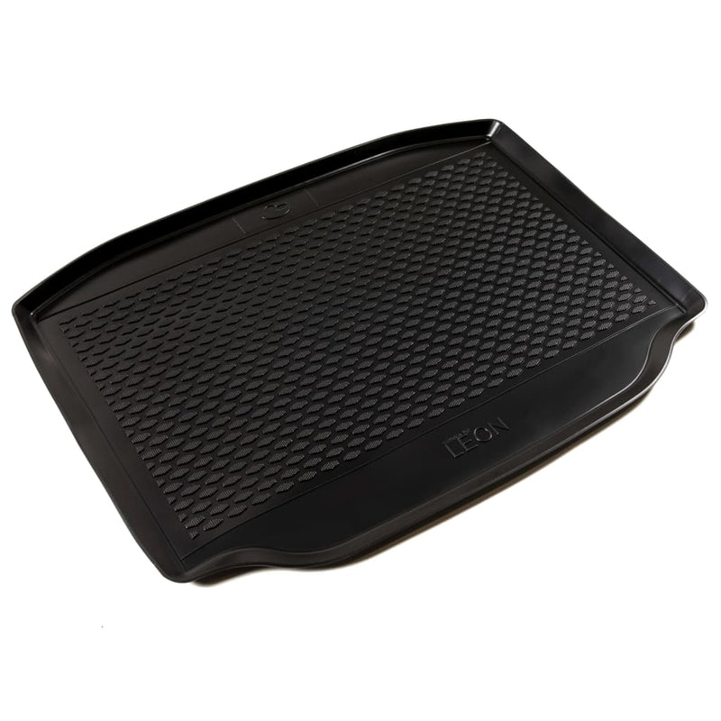 Vidaxl Trunk Mat per sedile Leon Hatchback 2012 in gomma