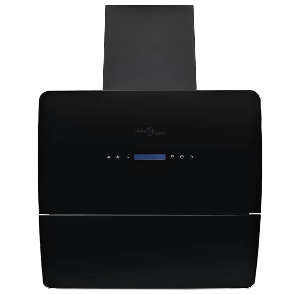 Vidaxl Wall Extractor Hood 756 m³ u 60 cm de acero inoxidable negro