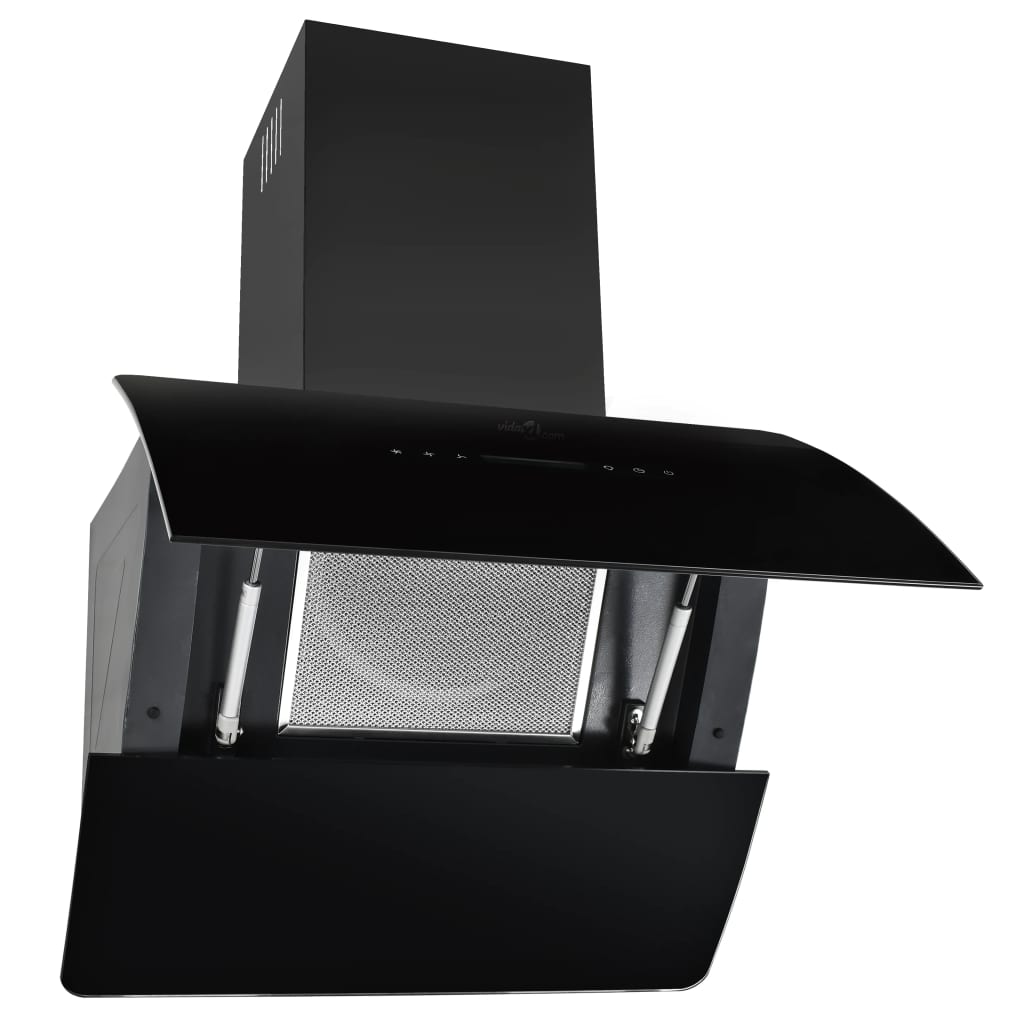 Cappuccio di estrattore a parete Vidaxl 756 m³ U 60 cm in acciaio inossidabile