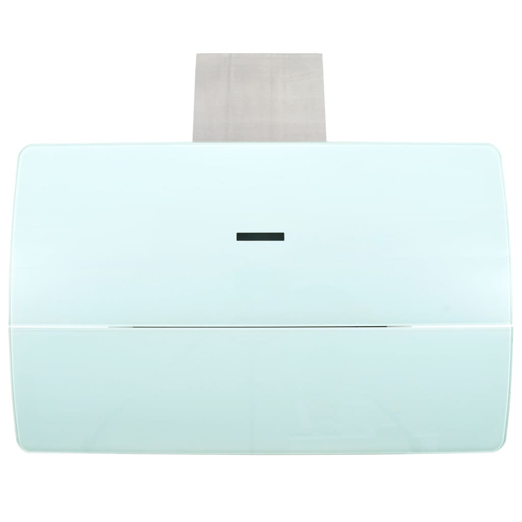 Vidaxl Wall Extractor Hood 756 m³ u 90 cm de acero inoxidable blanco