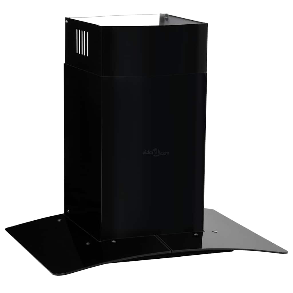 Vidaxl Wall Extractor Hood 756 m³ u 60 cm de acero inoxidable negro