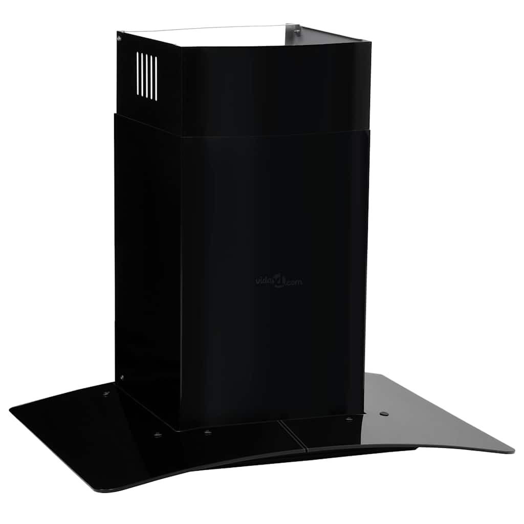 Vidaxl Wall Extractor Hood 756 m³ u 60 cm de acero inoxidable negro