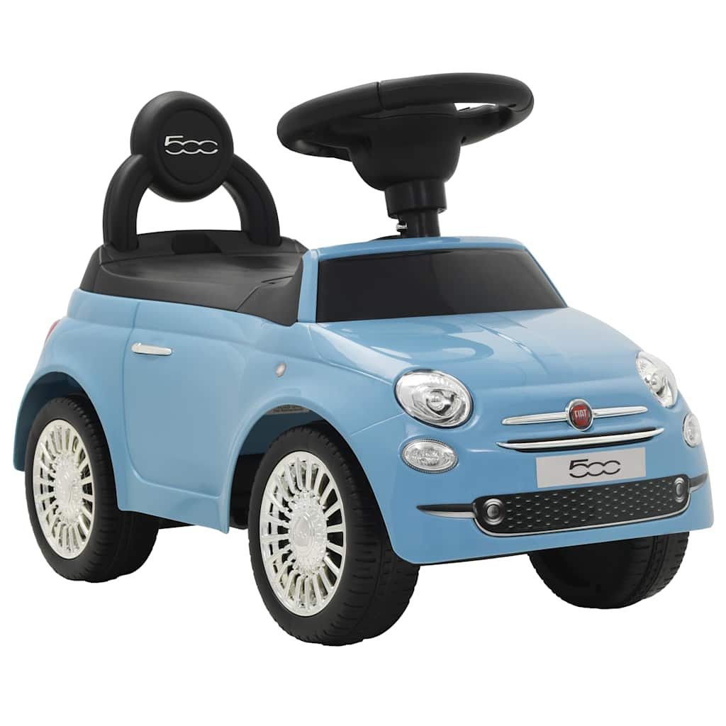 Vidaxl loopauto fiat 500 blauw