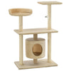 Vidaxl Cat Grakeding Post con graffi di sisal 95 cm beige