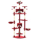 Vidaxl Cat Grakeding Post con graffi sisal 203 cm rosso e bianco