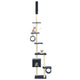 Vidaxl Cat Grakeding Post con graffi di sisal 260 cm blu scuro