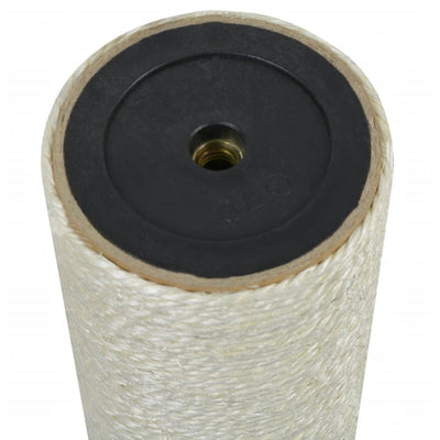 Vidaxl Cat Rastreing Post 8x20 cm 10 mm beige