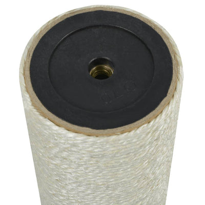 Vidaxl Cat Rastreing Post 8x45 cm 10 mm beige