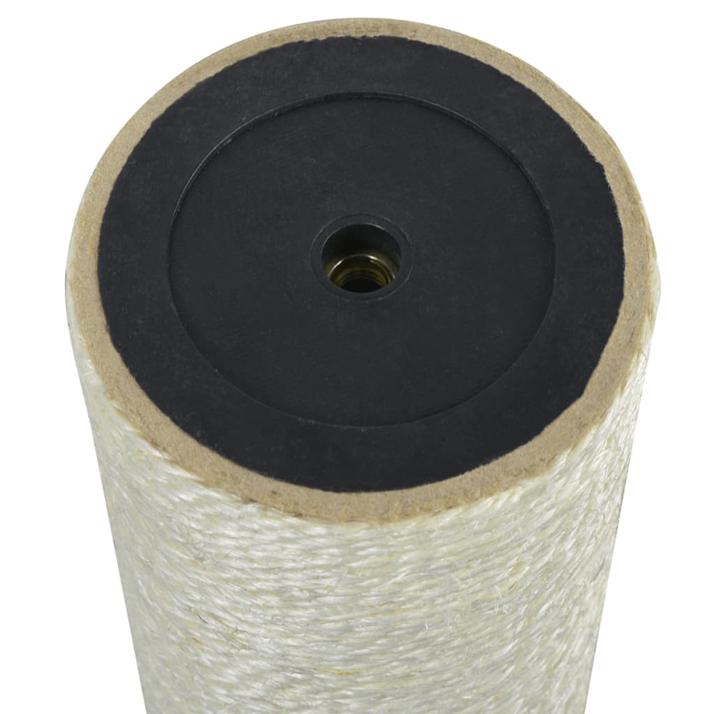 Vidaxl Cat Grakeding Post 8x20 cm 8 mm beige