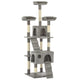 Vidaxl Cat rasking Post con graffi di sisal 170 cm grigio