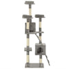 Vidaxl Cat rasking Post con graffi di sisal 170 cm grigio