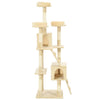 Vidaxl Cat rashing Post con graffi di sisal da 170 cm beige