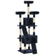 Vidaxl Cat rasking Post con graffi di sisal 170 cm blu