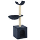 Vidaxl Cat rashing Post con graffi di sisal 105 cm blu