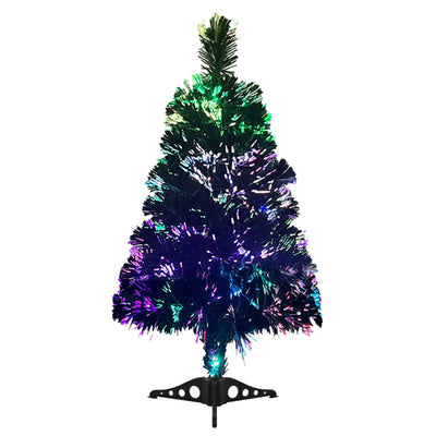 Vidaxl Kunstkerstboom 64 cm de fibra óptica verde