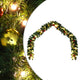 Guirnaldas de Navidad de Vidaxl decorada con bolas de Navidad y luces LED 10 m