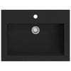 Vidaxl Washbasin 600x450x120 mm granito nero