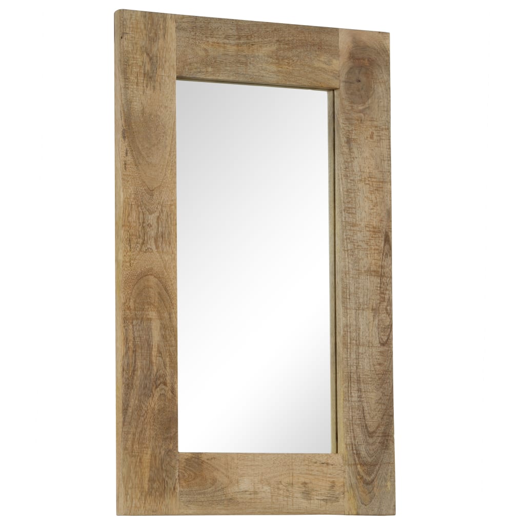 Vidaxl Mirror 50x80 cm de madera de mango sólida