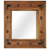 Vidaxl Mirror 50x50 cm Acaciahout solido