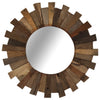 Specchio da parete Vidaxl 50 cm Legno riciclato solido