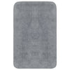 Vidaxl Bathmatting Set Fabric grigio 2 parti