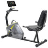Vidaxl sdraiato in bici da bici magnetico con un monitor della frequenza cardiaca