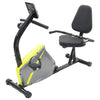 Vidaxl sdraiato in bici da bici magnetico con un monitor della frequenza cardiaca