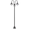Vidaxl Light Lighting Garden E27 220 cm Aluminio Bronzo a 2 pezzi