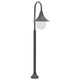Vidaxl Pale Lighting Garden E27 120 cm Bronzo in alluminio