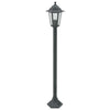 Vidaxl Piccolo l'illuminazione per il giardino E27 110 cm Aluminio verde scuro 6 STS