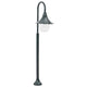 Vidaxl Pale Lighting Garden E27 120 cm Alluminio verde scuro
