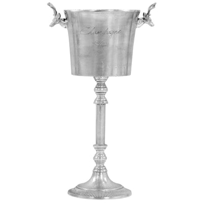 Vidaxl Champagne Cooler 39x29x71 cm de aluminio sólido coloreado