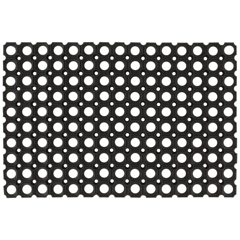 VidaXL Rubbermatten 23 mm 40x60 cm 2 st